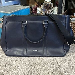 Coach Briefcase - Large - Blue - Business